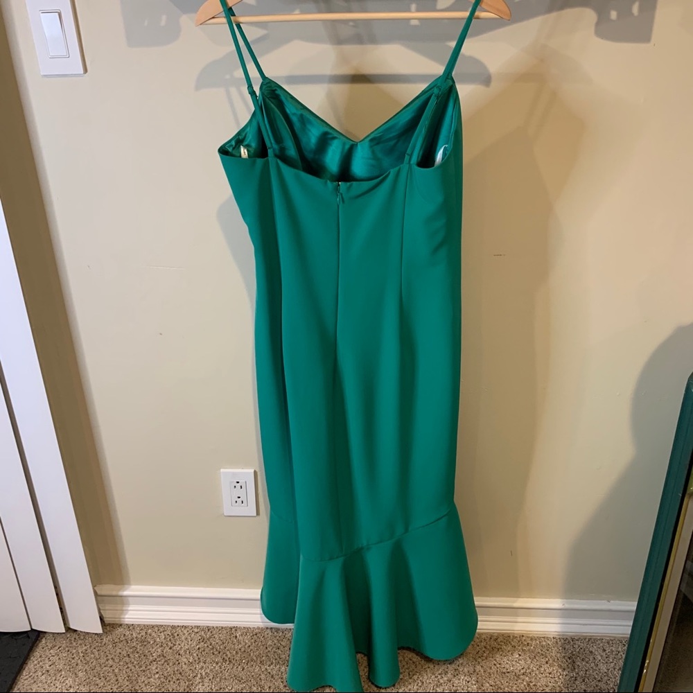 Green Bardot dress - Picture 6 of 6